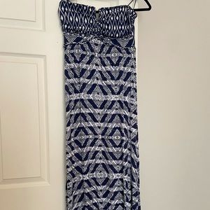 Strapless Maxi Dress